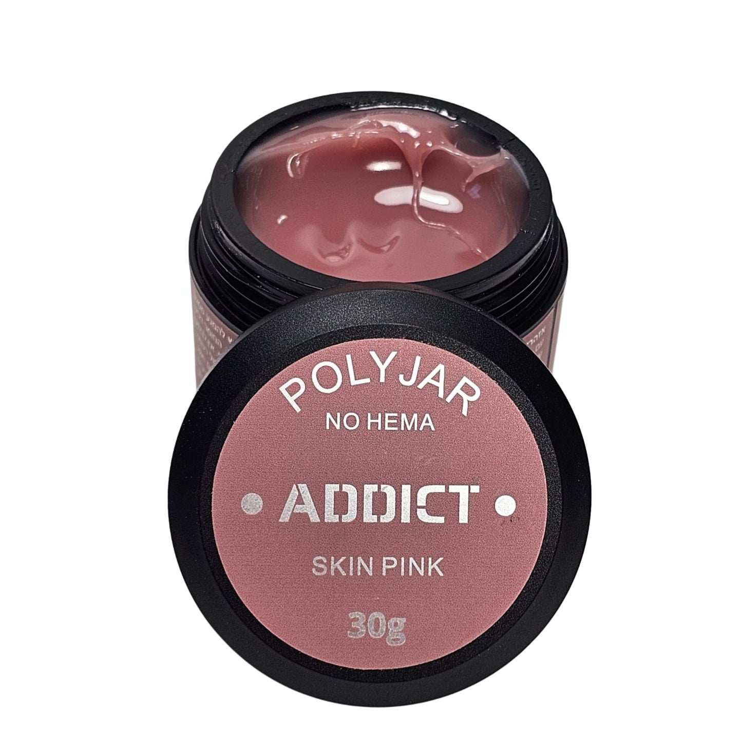 אדיקט פוליג'ל היפולרגני 30 גרם - Addict skin pink