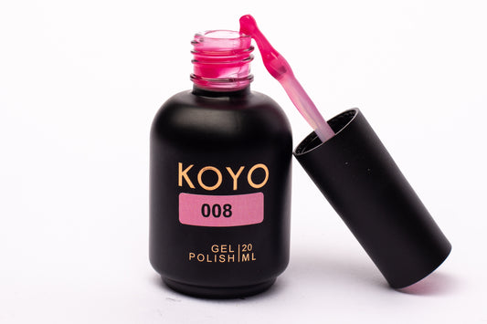 לק ג’ל KOYO גוון 008 בסיס לפרנץ