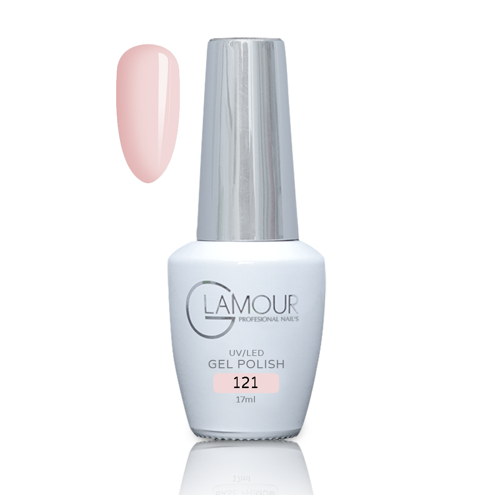 לק ג’ל מס’ 121, 17 מ”ל – Glamour