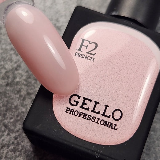 לק ג'ל ג'לו צבע ורוד חלבי עדין GELLO F2