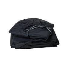 עלמה סדין כיסוי חד פעמי איכותי עם גומי למיטת טיפולים 10 יחידות - שחור