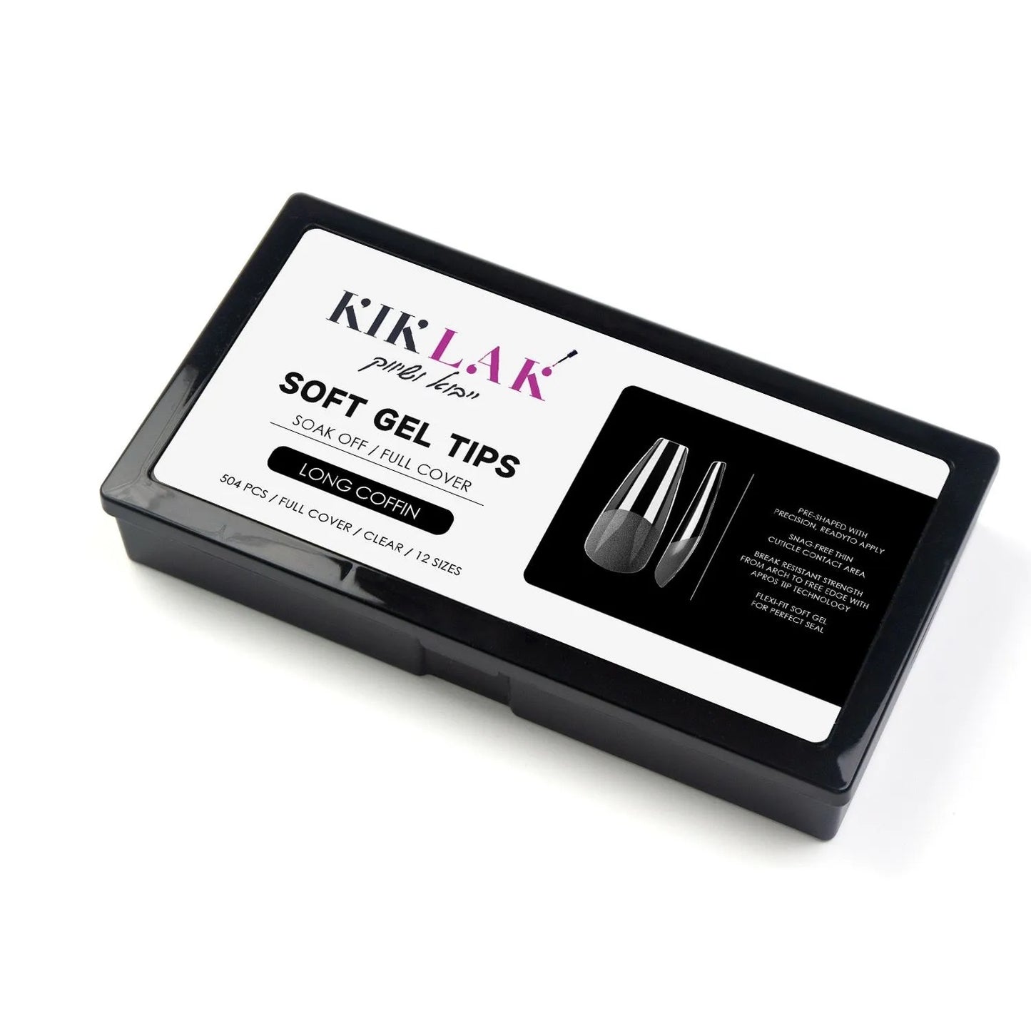 טיפס ג’ל להשלמת ציפורן בלרינה KIKLAK