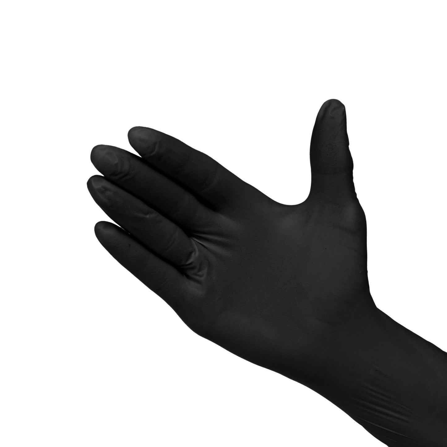 כפפות ניטריל שחורות - עלמה