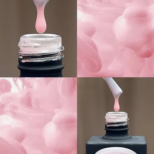 לק ג'ל ג'לו צבע ורוד חלבי עדין GELLO F2