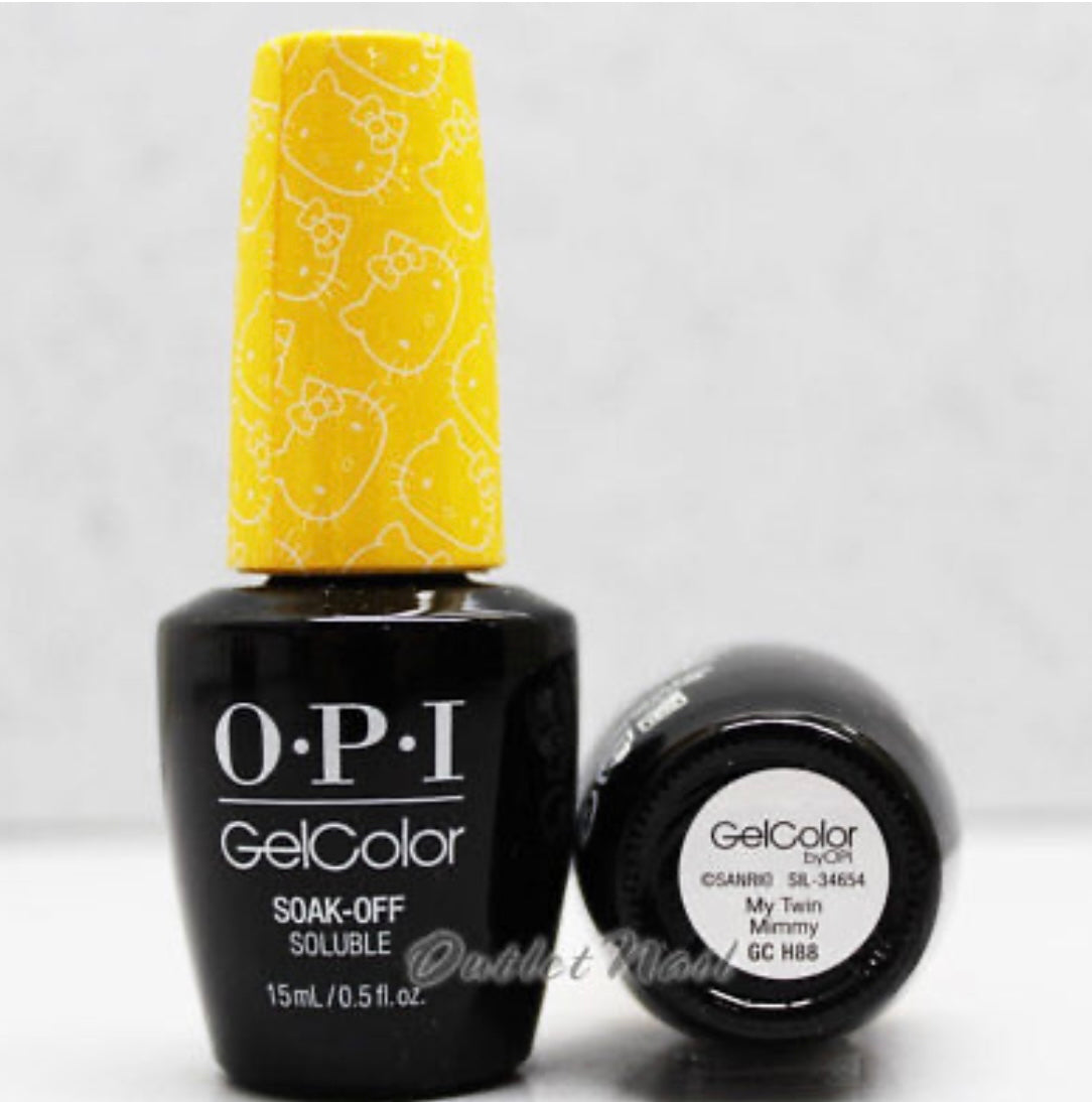 Opi kitty collection - אופיי צהוב