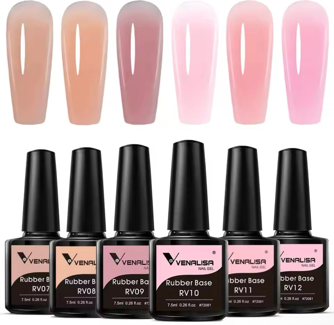 ונליסה venalisa - קיט 6 צבעי בייס בגוון 2230