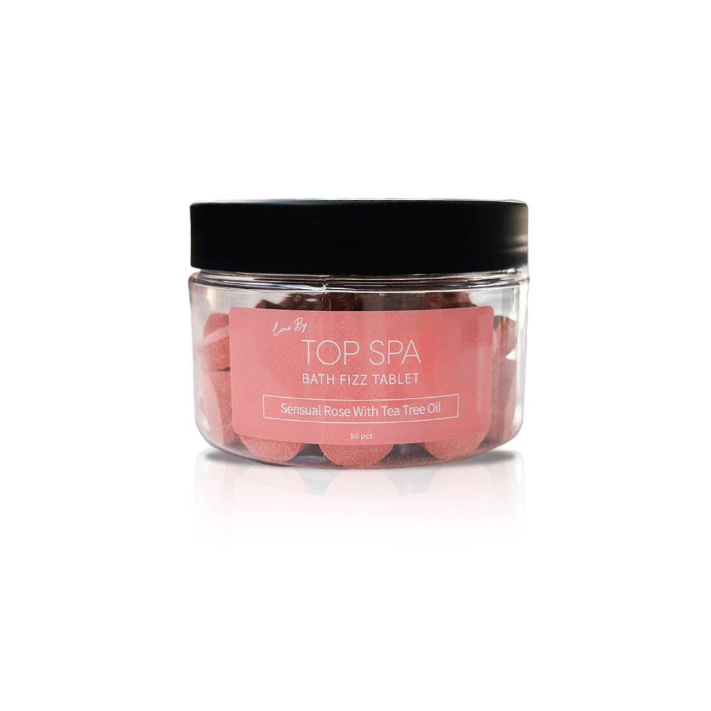 פצצת אמבטיה לפדיקור 50 יח' – ורוד חושני