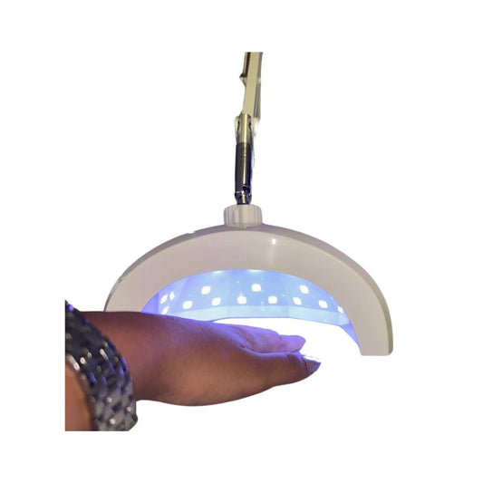 מנורת ייבוש מתכווננת מקצועית סאני פלקסי - מנורת מיגדלור מבית גלוטק מקורית! אחריות יצרן לשנה!