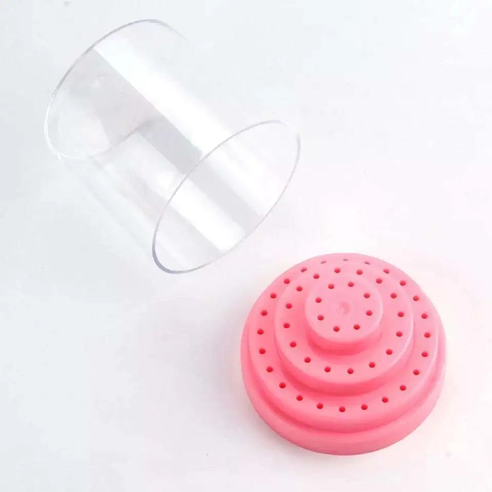 מעמד לראשי שיוף עם מכסה – גדול