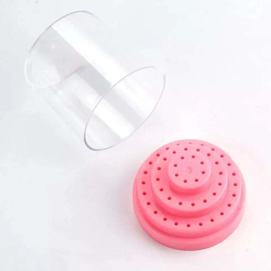 מעמד לראשי שיוף עם מכסה – גדול