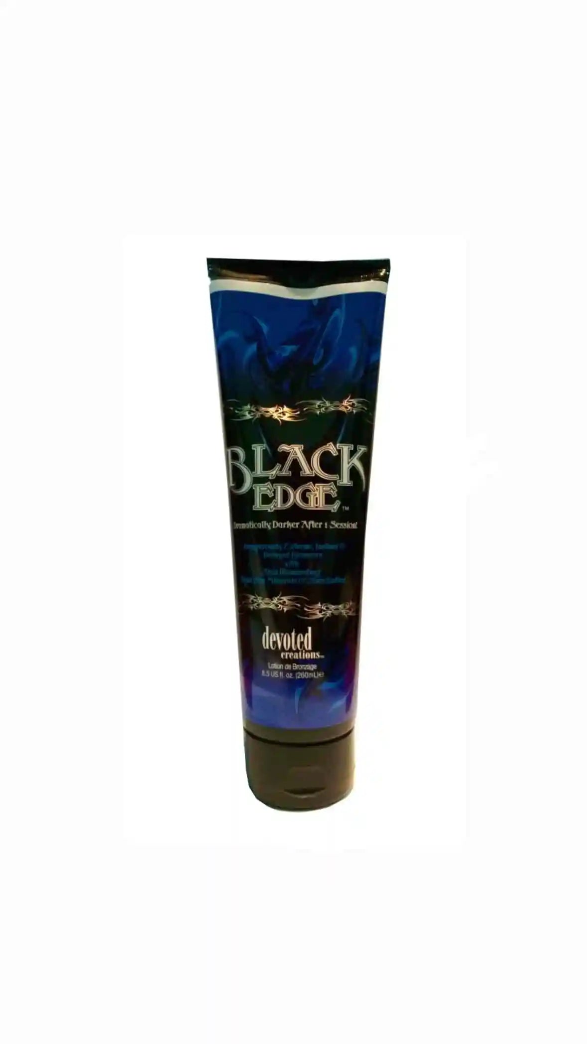 Black edge - (פגם במדבקה! במבצע ב89₪ ללא החזר כספי ) קרם שיזוף למכונה