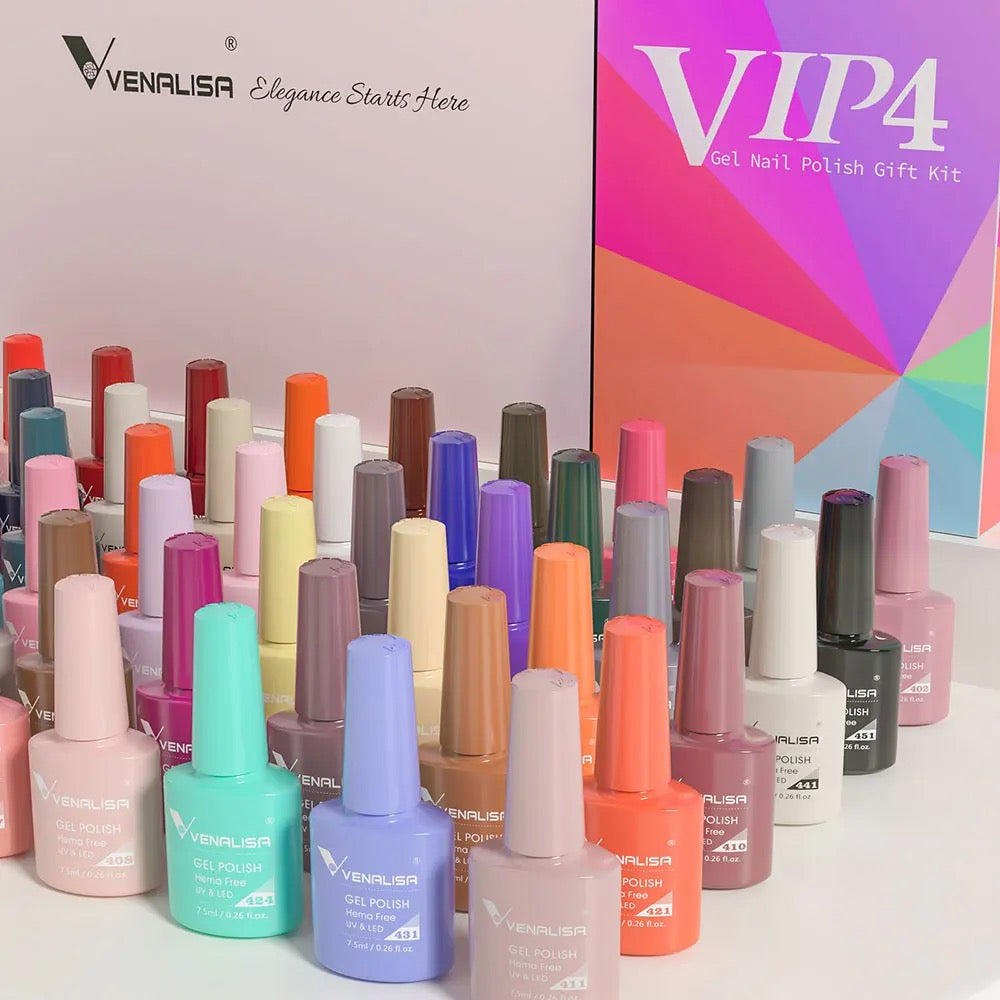 מזוודה ונליסה לק ג׳ל 60 צבעים - Venalisa vip4