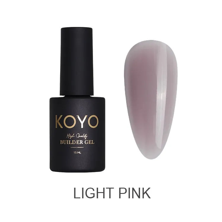 ג'ל בנייה KOYO light pink מל 15
