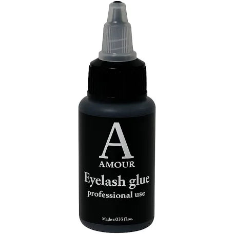 דבק שחור להדבקה הדבקת ריסים 30 מ״ל אמור