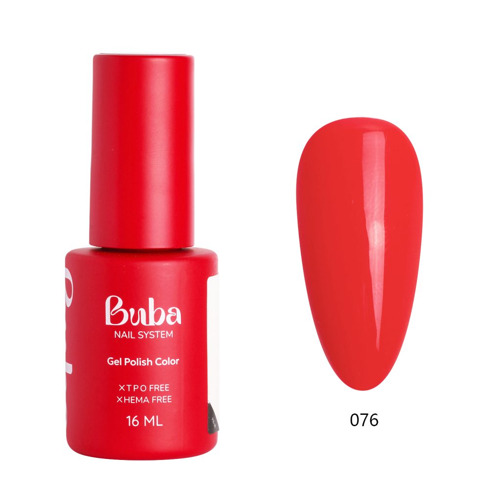 לק ג׳ל בובה Buba HEMA FREE גוון 076