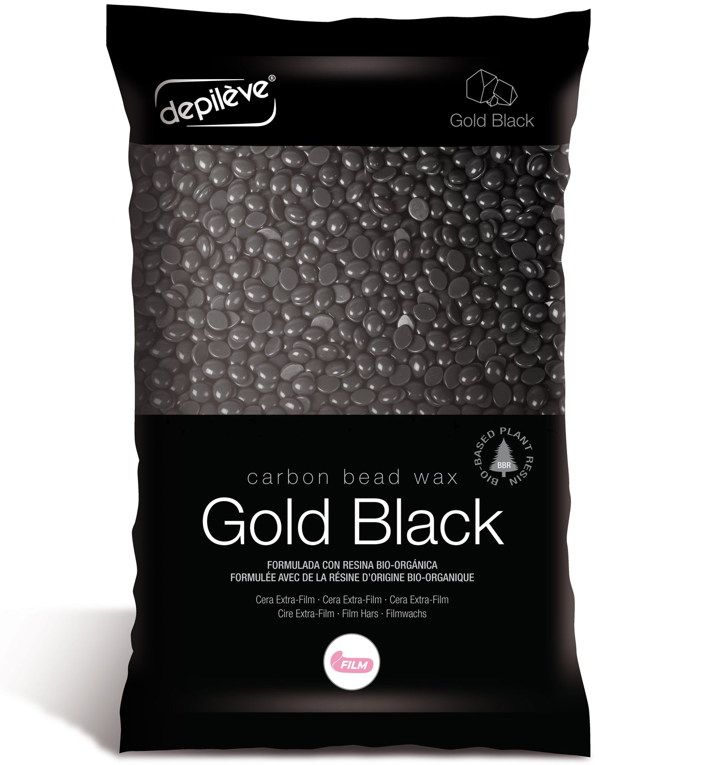 שעווה שחורה מתקלפת דפילב - פתיתים 1 ק״ג