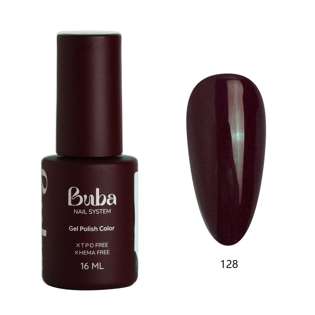 לק ג׳ל בובה Buba HEMA FREE גוון 128