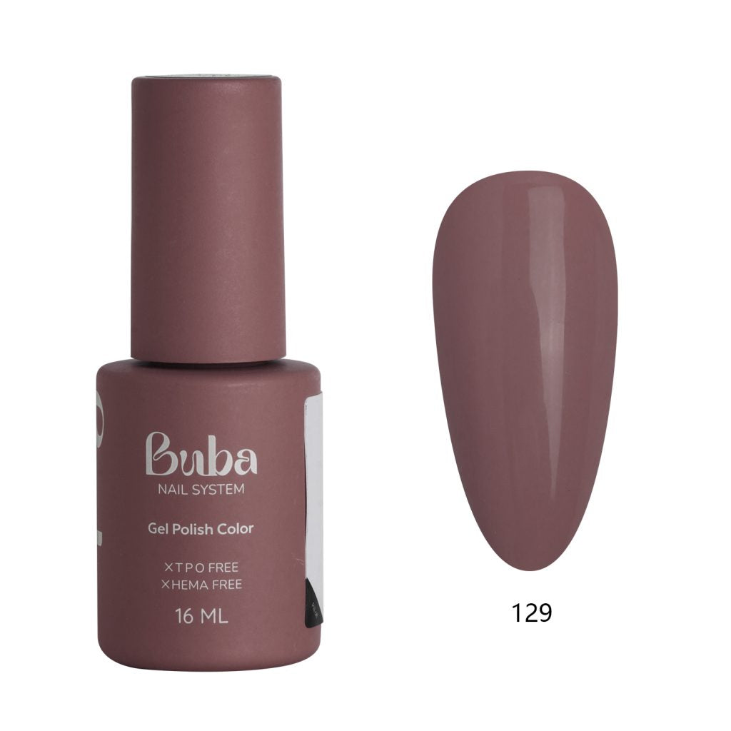 לק ג׳ל בובה Buba HEMA FREE גוון 129