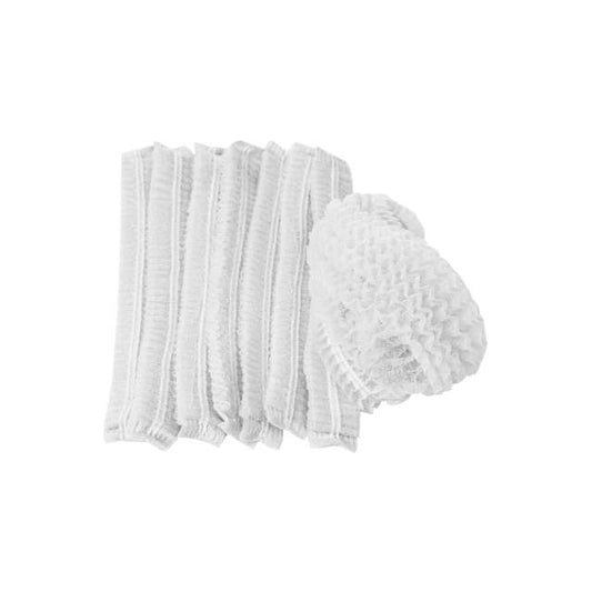 כובע כובעים לשיער חד פעמי לטיפולי פנים - 100 יחידות