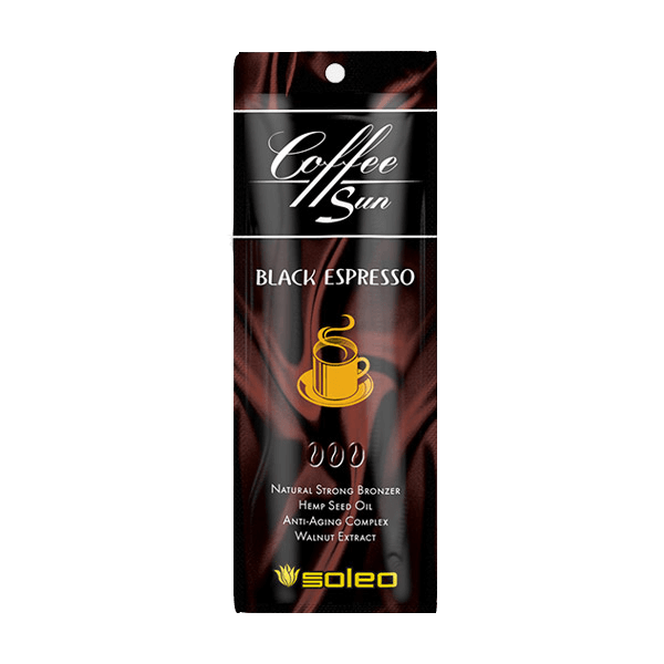 בלאק אספרסו קרם לשיזוף - שקית