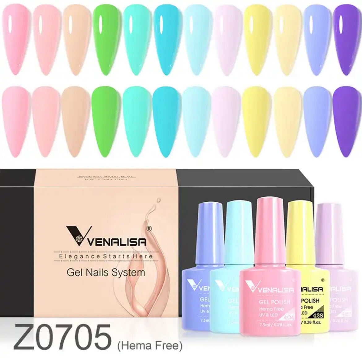 Venalisa - מארז 12 צבעי קיץ