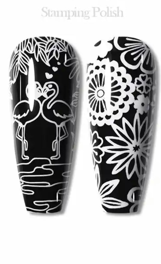 לק רגיל אטום במיוחד לחותמות - לבן