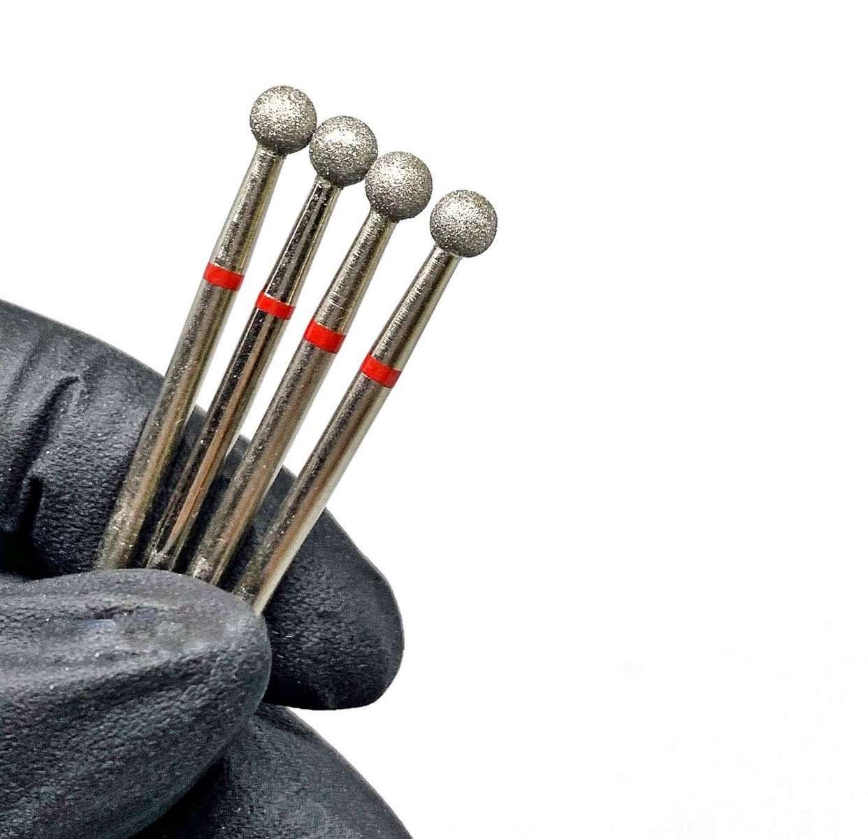 ראש מניקור יהלום (אדום) - כדור 050