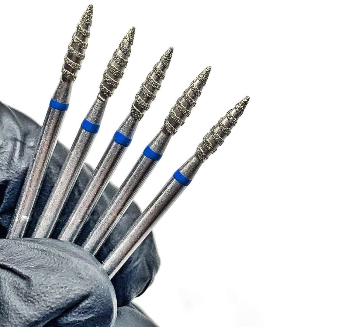 ראש מניקור טורנדו כחול - להבה 023