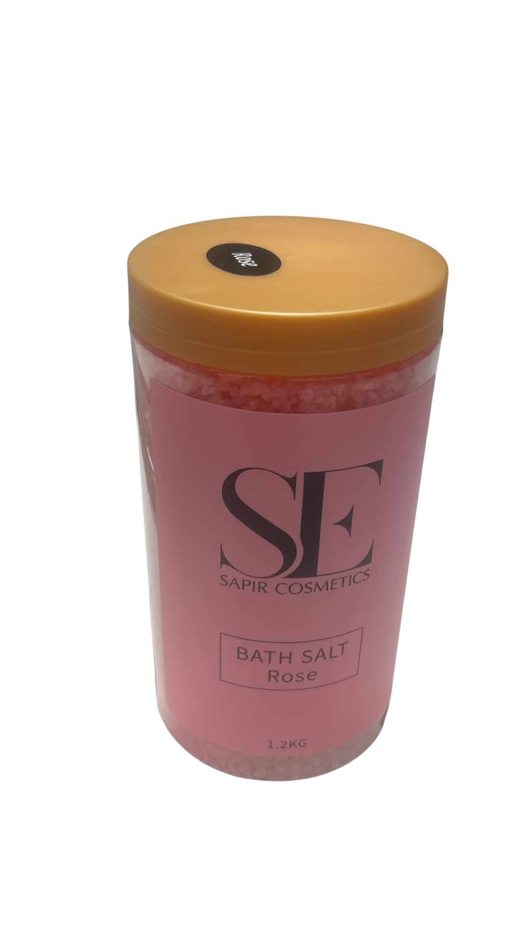 מלח אמבט SE ורוד בריח ורדים לפדיקור - 1.2 ק״ג