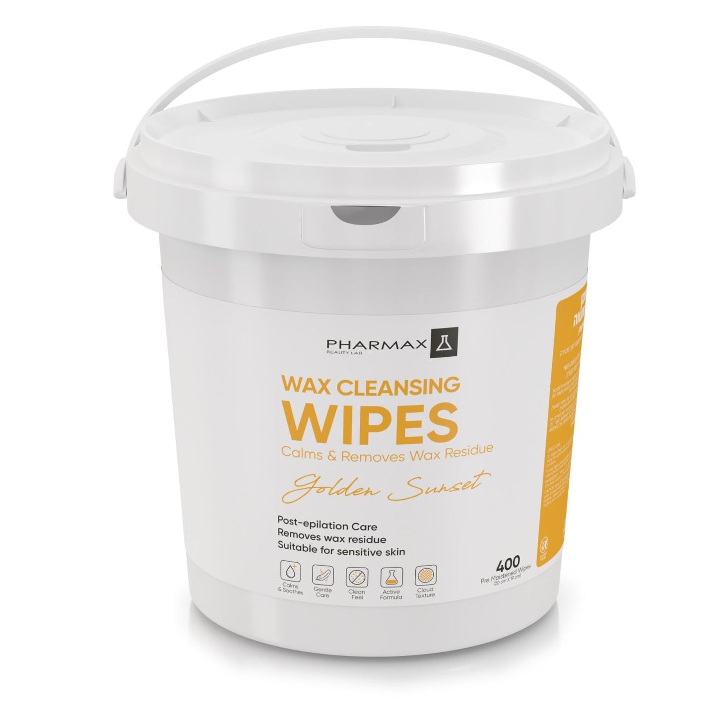 מגבוני שמן להסרת שעווה פארמקס - 400 יחידות ריח קיץ מתקתק