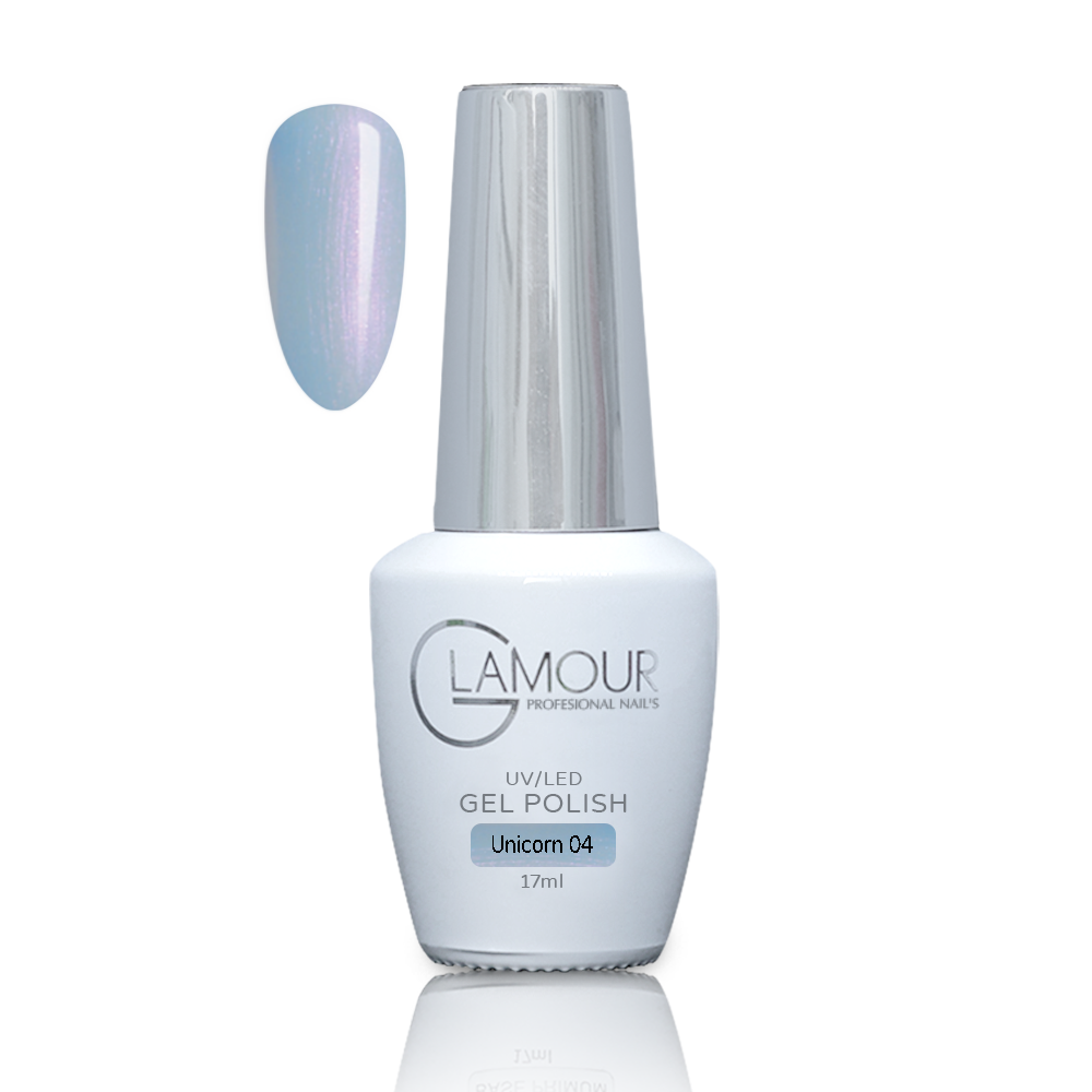 לק ג’ל יוניקורן מס’ 04 Unicorn – מ”ל 17 – Glamour