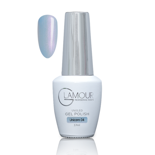 לק ג’ל יוניקורן מס’ 04 Unicorn – מ”ל 17 – Glamour