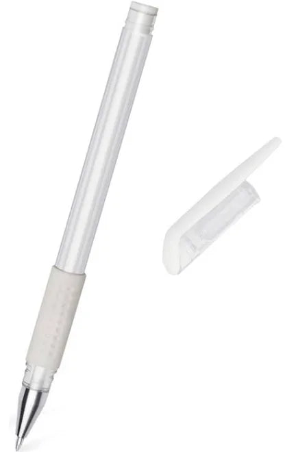 עט מחיק לסימון ופיסול גבות ושפתיים בצבע לבן