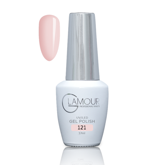 לק ג’ל מס’ 121, 17 מ”ל – Glamour