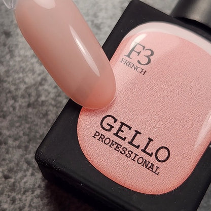 לק ג'ל ג'לו צבע ורוד אפרסקי GELLO F3