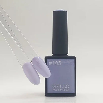 לק ג'ל ג'לו צבע סגול פסטל GELLO 103