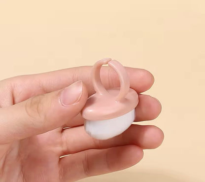 טבעת מברשת אבק למניקור