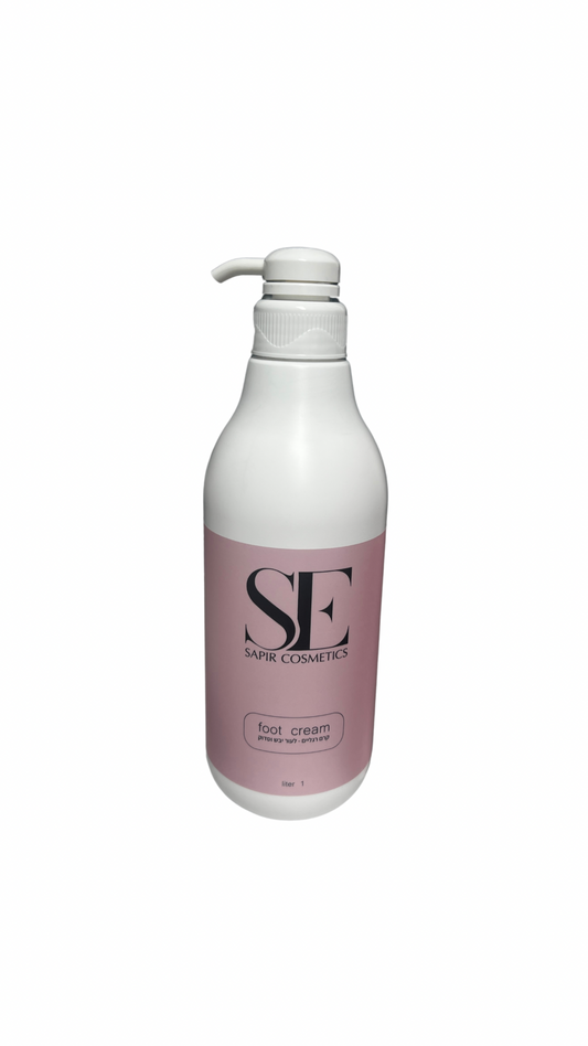 קרם רגליים טיפולי לעור יבש וסדוק 1 ליטר - SE cosmetics