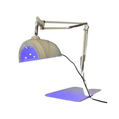 מנורת ייבוש מתכווננת מקצועית סאני פלקסי - מנורת מיגדלור מבית גלוטק מקורית! אחריות יצרן לשנה!