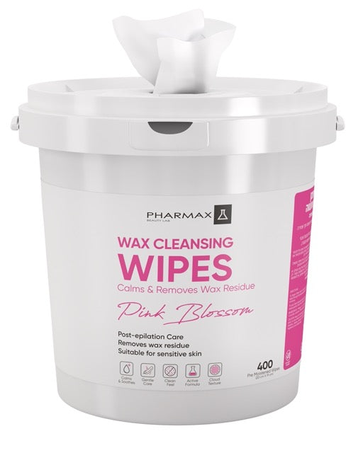 מארז 400 יח’ – מגבוני שמן להסרת שעווה | בניחוח פריחה ורודה | פארמקס PHARMAX