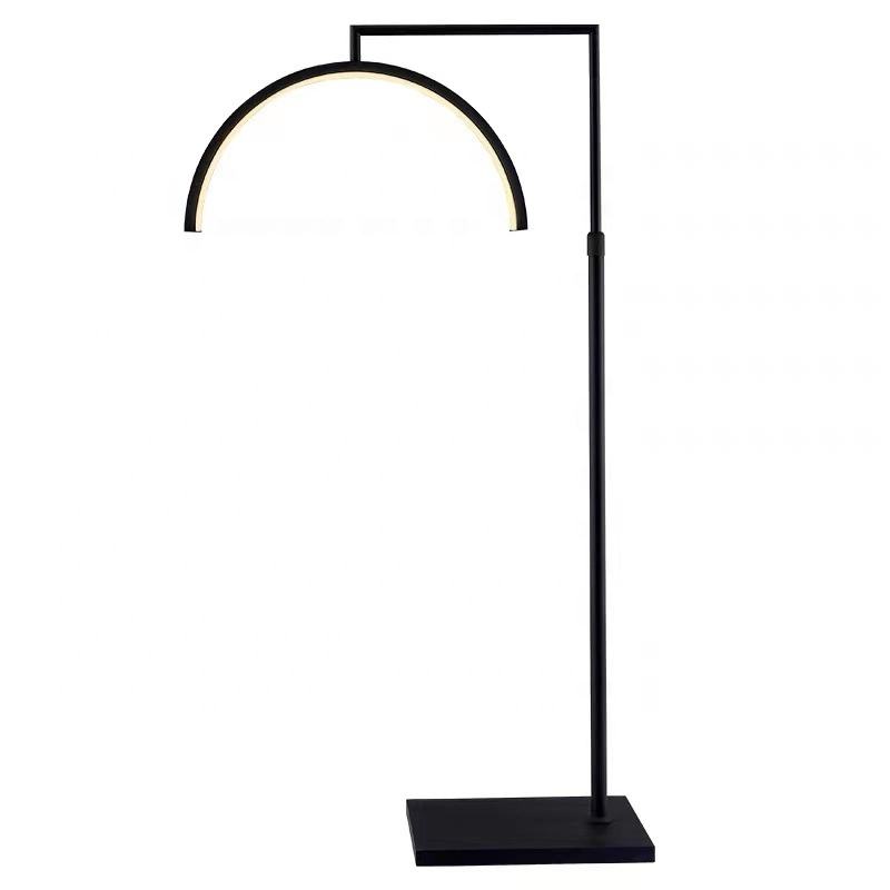 מנורה ריצפתית לטיפול פנים לד עם דימר חצי עיגול - המקורית ! אחריות לשנה מבית גלוטק