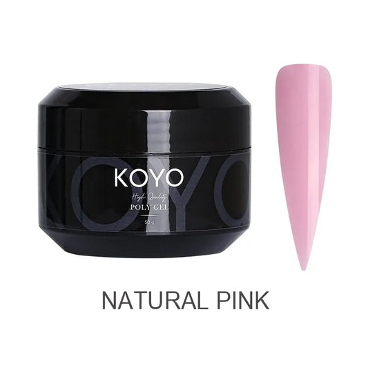 פוליג'ל KOYO natural pink מל 50