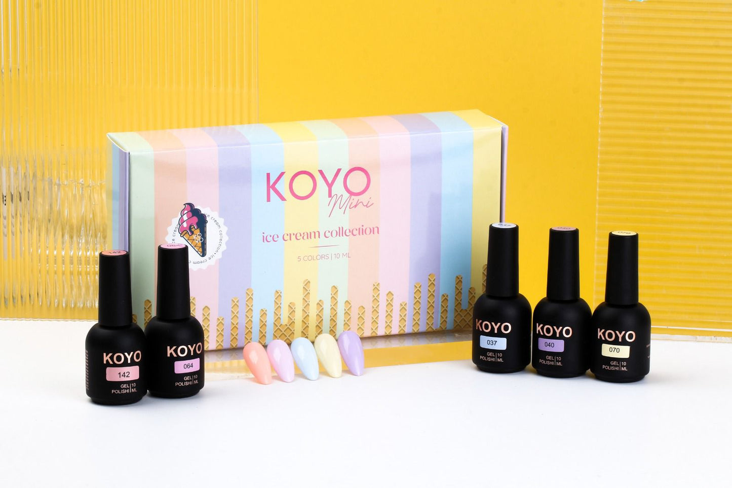 מארז 6 צבעי פסטל - KOYO