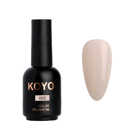 לק ג’ל KOYO גוון 003 בסיס פרנץ