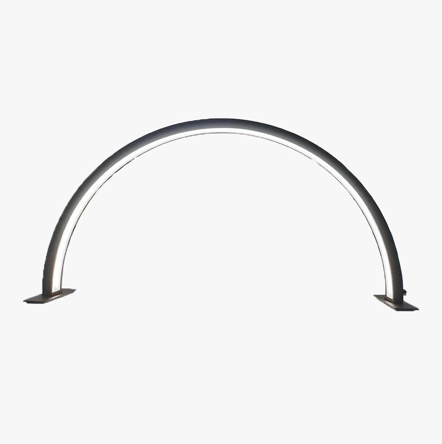 מון לייט שולחנית לבנה המקורית מבית גלוטק - מנורת לד שולחן פרמיום עם דימר חצי עיגול