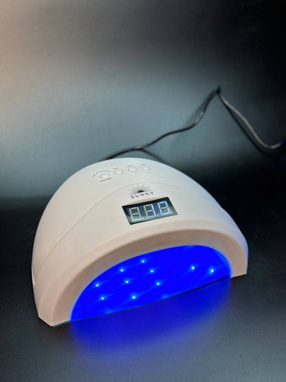 מנורת ייבוש סאן סאני שייני לבנה סיליקון - sunny shiny