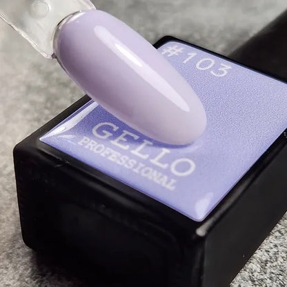 לק ג'ל ג'לו צבע סגול פסטל GELLO 103