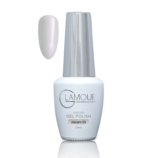 לק ג’ל יוניקורן מס’ 03 Unicorn – מ”ל 17 – Glamour