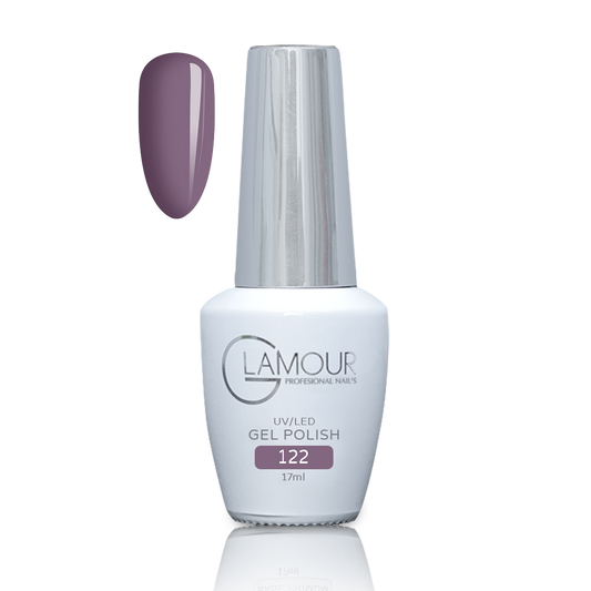 לק ג’ל מס’ 122, 17 מ”ל – Glamour