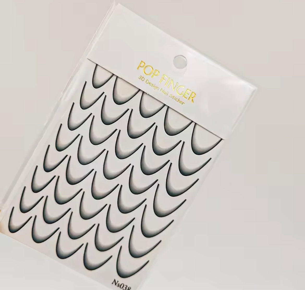 מדבקות פרנץ אומברה שחור